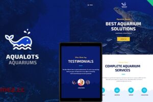 Aqualots v1.1.4 – 水族馆服务 WordPress 主题