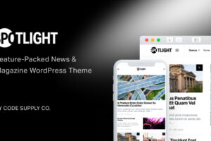 Spotlight v1.7.3 – 功能丰富的新闻和杂志主题