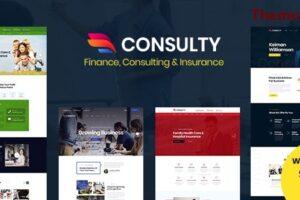 Consulty v1.0.6 – 商业金融 WordPress 主题