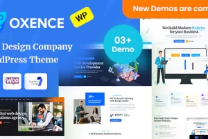 Oxence v1.2.0 – 网页设计机构 Elementor WordPress 主题