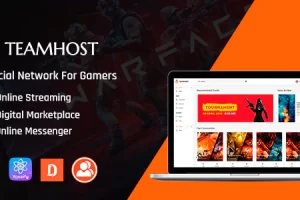 TeamHost v0.1.0 – 游戏社区主题