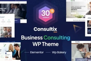 Consultix v4.0.1 – 商务咨询 WordPress 主题