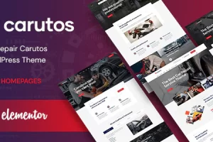 Carutos v1.0.8 – 汽车维修服务和汽车零部件 WooCommerce WordPress 主题