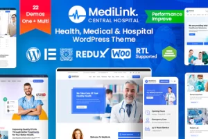 Medilink v1.7.2 – 健康与医疗 WordPress 主题