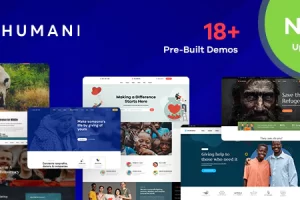 Humani v1.2.1 – 非营利和慈善 WordPress 主题