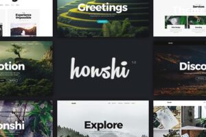 Honshi v2.6.2 – 创意多用途 WordPress 主题