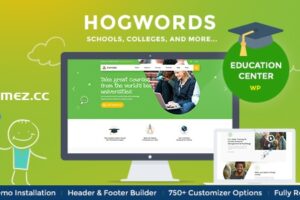 Hogwords v1.2.5 – 教育中心 WordPress 主题