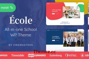 Ecole v1.0.8 – 教育和学校 WordPress 主题
