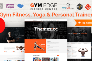 Gym Edge v4.3.0 – Gym Fitness WordPress 主题