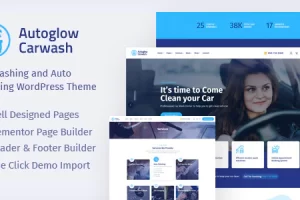 Autoglow v1.1.0 – 洗车 WordPress 主题