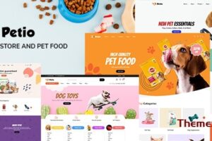 Petio v1.0.9 – 宠物商店 WooCommerce WordPress 主题