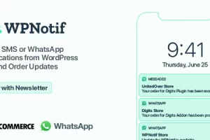 WPNotif v2.8.3.5 – WordPress 短信和 WhatsApp 通知