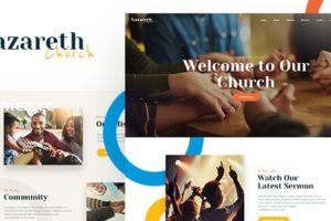 Nazareth v1.0.11 – 教会与宗教 WordPress 主题