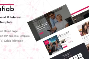 Nafiab – 宽带和互联网 HTML 模板