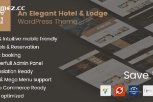 Solaz v1.2.5 – 优雅的酒店和旅馆 WordPress 主题