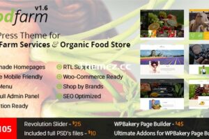 FoodFarm v1.9.0 – 农场的 WordPress 主题