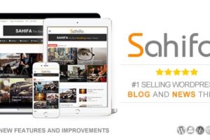 Sahifa v5.8.0 – 响应式 WordPress 新闻、杂志