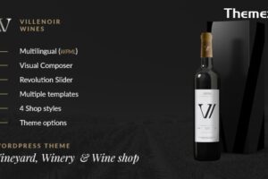 Villenoir v5.8.5 – 葡萄园、酿酒厂和葡萄酒商店