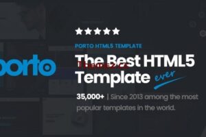 Porto v9.9.1 – 响应式 HTML5 模板