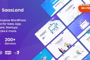 SaasLand v3.6.0 – Saas & Startup 的多用途主题