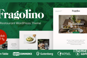 Fragolino v1.0.9 – 精美餐厅 WordPress 主题