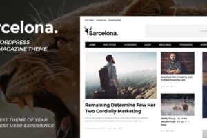 Barcelona v1.5.1 – 干净的新闻和杂志 WordPress 主题