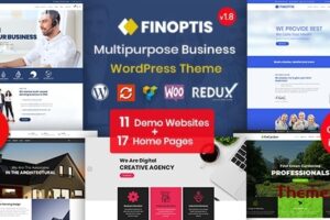 Finoptis v2.6.4 – 多用途商务 WordPress 主题