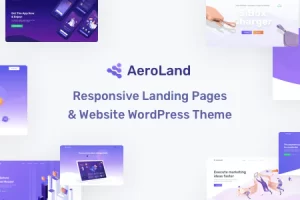 AeroLand v1.6.8 – App登陆软件网站WordPress主题