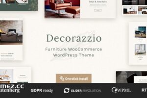 Decorazzio v1.0.7 – 室内设计和家具店 WordPress 主题