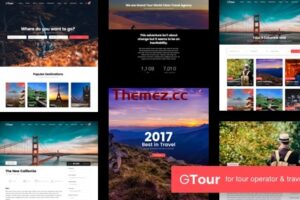 Grand Tour v5.3.7 – Tour Travel WordPress 主题