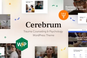 Cerebrum v1.0-创伤咨询和心理学WordPress主题