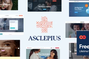 Asclepius v1.6.0-医生，医疗和保健WordPress主题
