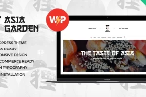 Asia Garden v1.2.5-亚洲美食餐厅WordPress主题