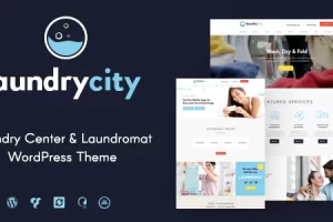 Laundry City v1.2.11-干洗和洗衣服务WordPress主题