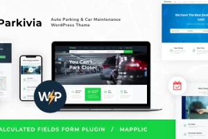 Parkivia v1.1.7-自动停车和汽车维护WordPress主题