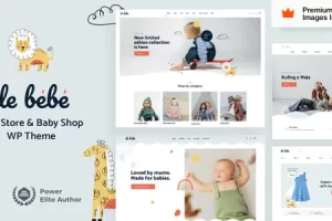 Debebe v2.2 – Baby Shop 和 Children Kids Store WordPress