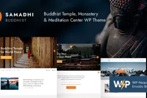 Samadhi v1.0.8 – 东方佛教寺庙WordPress主题