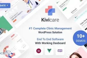 KiviCare v2.1.4-医疗诊所和患者管理WordPress主题