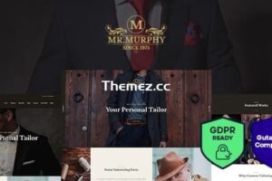 Mr. Murphy v1.2.7 – Custom Dress Tailoring Clothing WordPress 主题