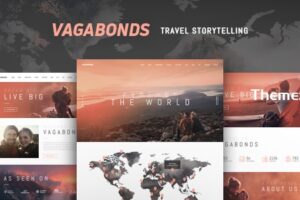 Vagabonds v1.3.5 – 个人旅游和生活方式博客主题