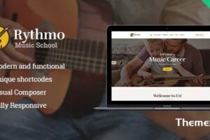 Rythmo v1.2.5 – 音乐学校 WordPress 主题