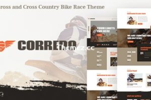 Corredo v1.1.9 – 自行车比赛和体育赛事 WordPress 主题