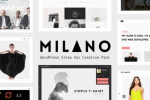 Milano v5.6 – 创意最小的投资组合和 WooCommerce