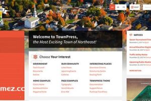 TownPress v3.8.4 – 市政 WordPress 主题