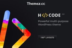 H-Code v2.4 – 响应式和多用途 WordPress 主题