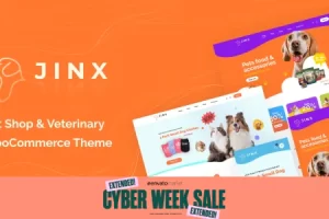 Jinx v1.0.4 – 宠物店和兽医 WooCommerce 主题