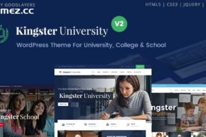 Kingster v3.1.7 – 适用于大学、学院和学校的教育 WordPress