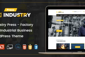 Industry Press v3.1 – Factory and Industrial Business WordPress 主题