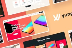 Yungen v1.0.7 – Modern Digital Agency Business WordPress 主题