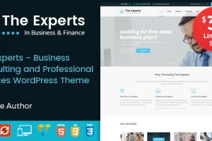 The Experts v3.2 – 商业咨询和专业服务 WordPress 主题